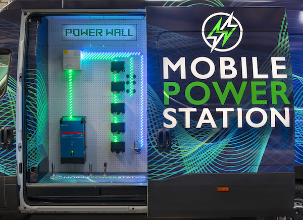Bespoke IVECO eDaily charges into the future as a Mobile Power Station